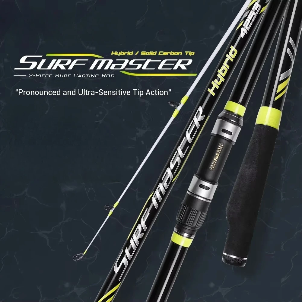 مناسبة لـ Nobi Surf Master 14 '0' Fuji 3 قطع صنارة صيد طويلة المصبوبة 4253
