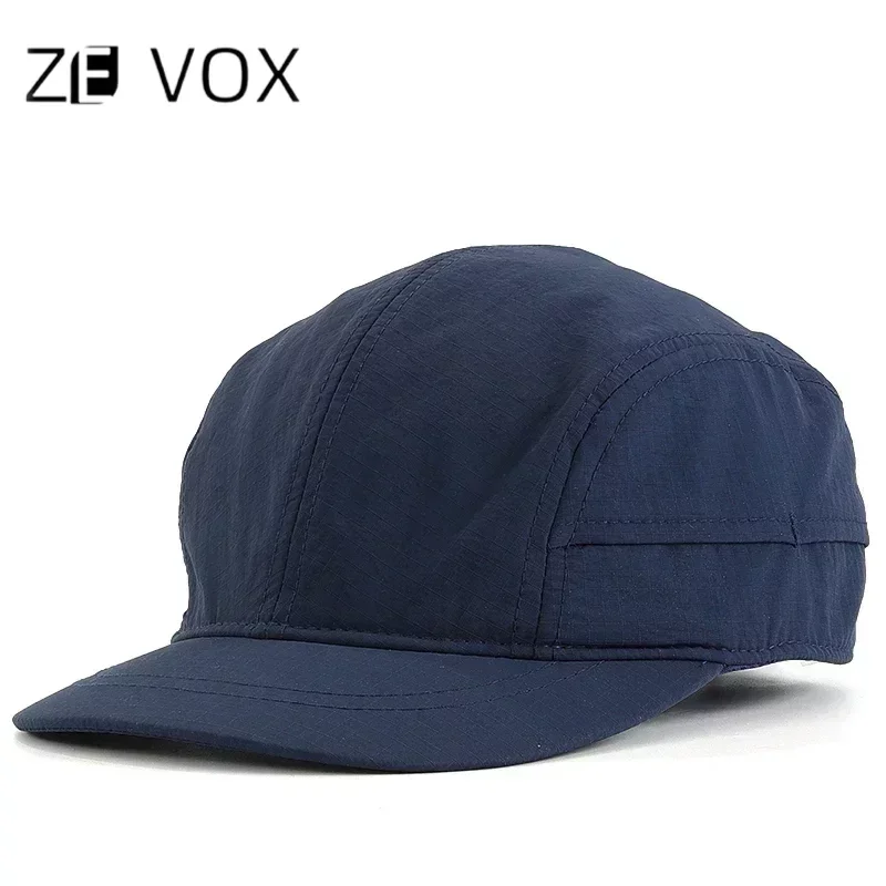 Quick Drying Big Head Size Women Golf  5cm Short Brim Summer Closure Sun Hat Breathable  Black Hat for Men Baseball Cap Soft Top