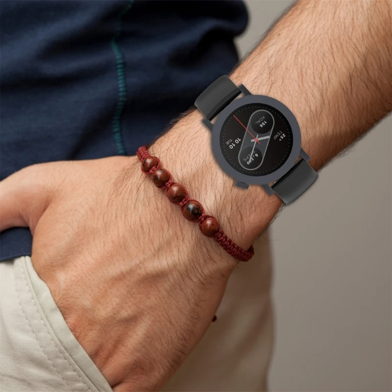 

Waterproof Sweatproof Belt Soft Silicone 22mm Band For CMF Watch Comfortable Wear, Design, All Day Fit