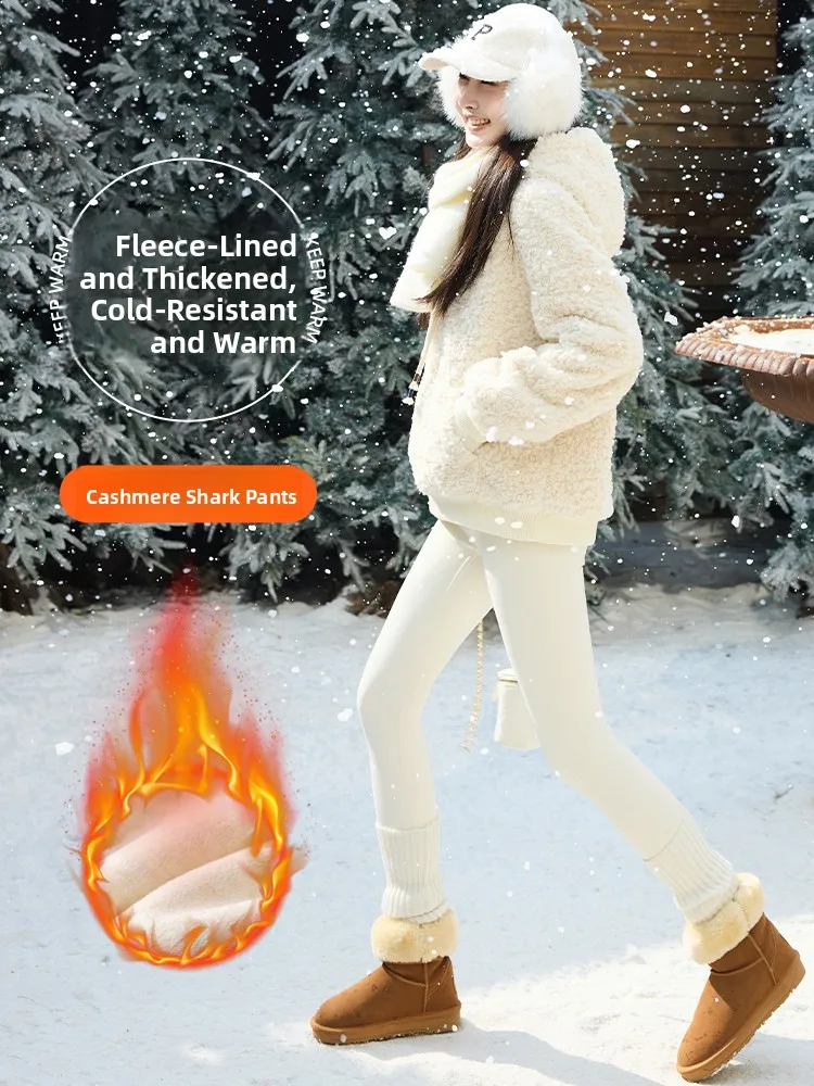 

Женские утепленные флисом брюки с высокой талией для йоги, осенне-зимние, теплые, базовый слой, повседневные длинные брюки