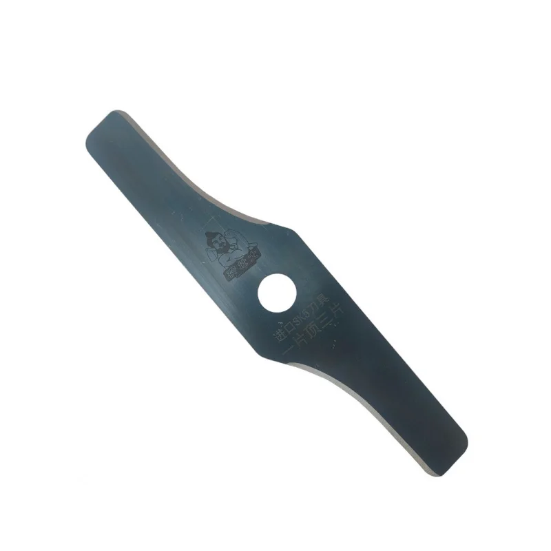 새로운 S자형 SK5 망간강 아크형 잔디깎이 단날 엉킴 방지 잔디 브러시 예초기 액세서리