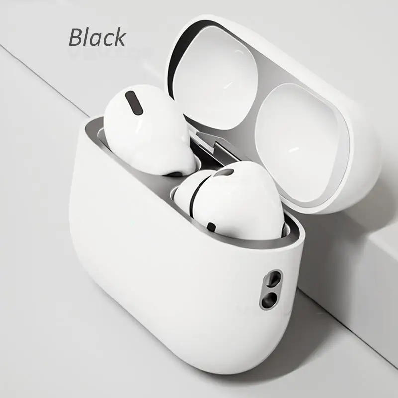 Metal Sticker Earphone Protector For Airpods 3 Pro 2 Cover film Dustproof Sticker For Apple Airpods 3 2 Generation Charge Boxs