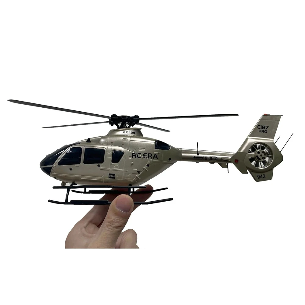 

RC ERA C123 2.4G 6CH 6-Axis Gyro Optical Flow Localization Altitude Hold 1:36 EC135 Scale RC Helicopter RTF