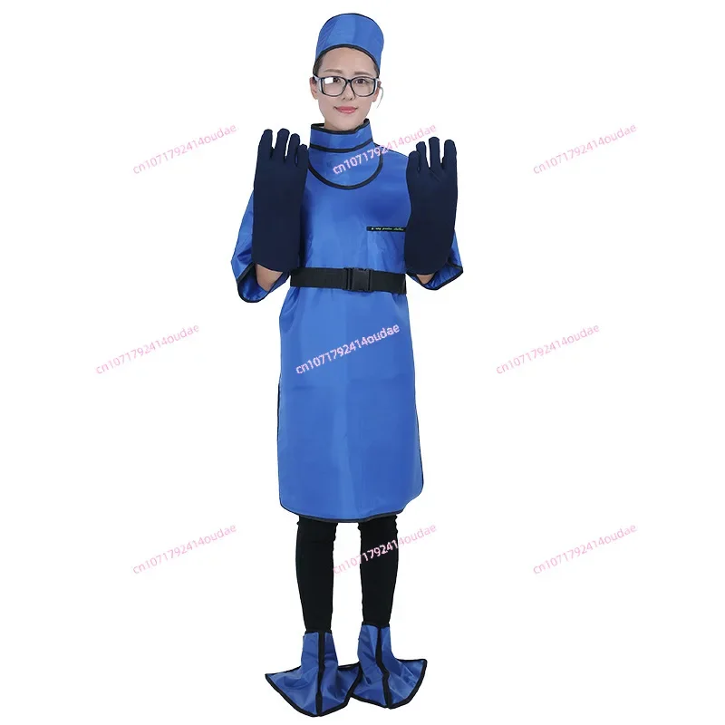 X-ray protective lead clothing, protective clothing for room A, lead apron, hat, collar gloves, glasses, lead clothing