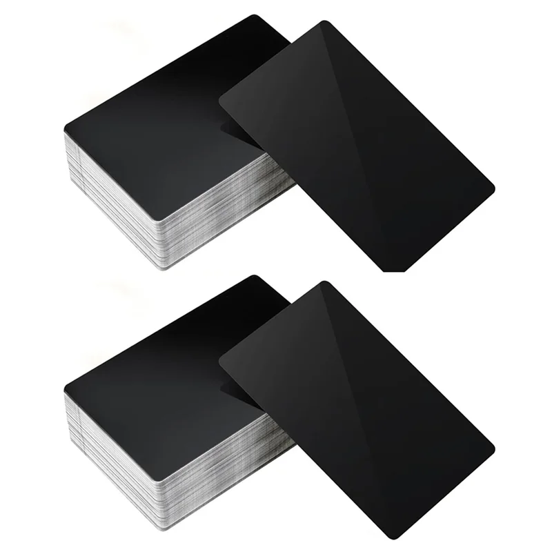 

【HOT-SELLING!】360 Pcs Metal Engraving Blanks Colorful Aluminum Sheet Laser Engraving Business Card Engraving DIY Gift Cards A
