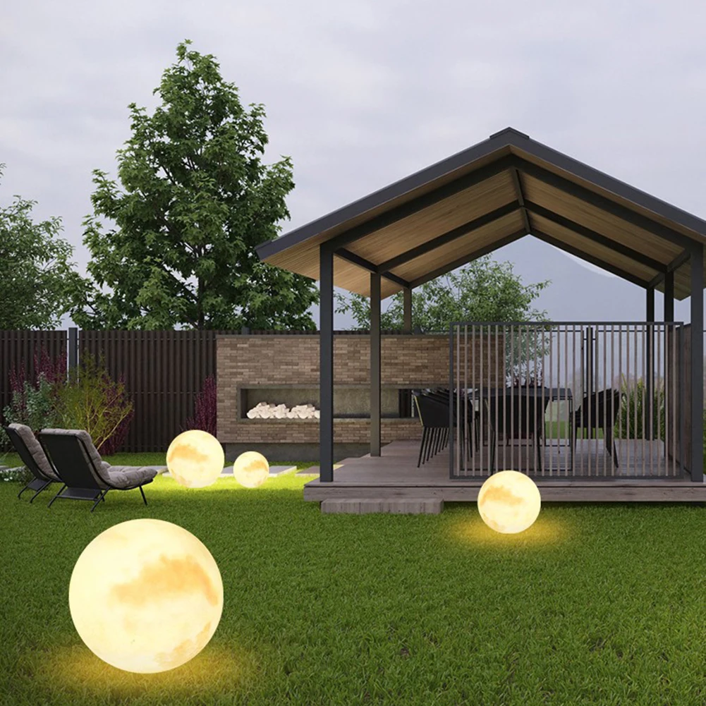 Luci a sfera a LED solari che cambiano colore lampada a globo solare da giardino impermeabile IP65 per la decorazione dell'iarda del percorso del Patio del prato inglese