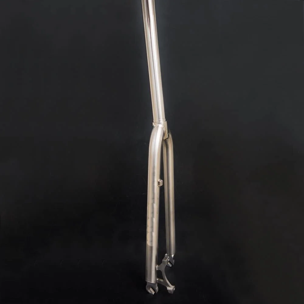 STLF 닝하오 Gr.9 티타늄 합금 로드 자전거 포크 프론트 700c 3al/2.5v