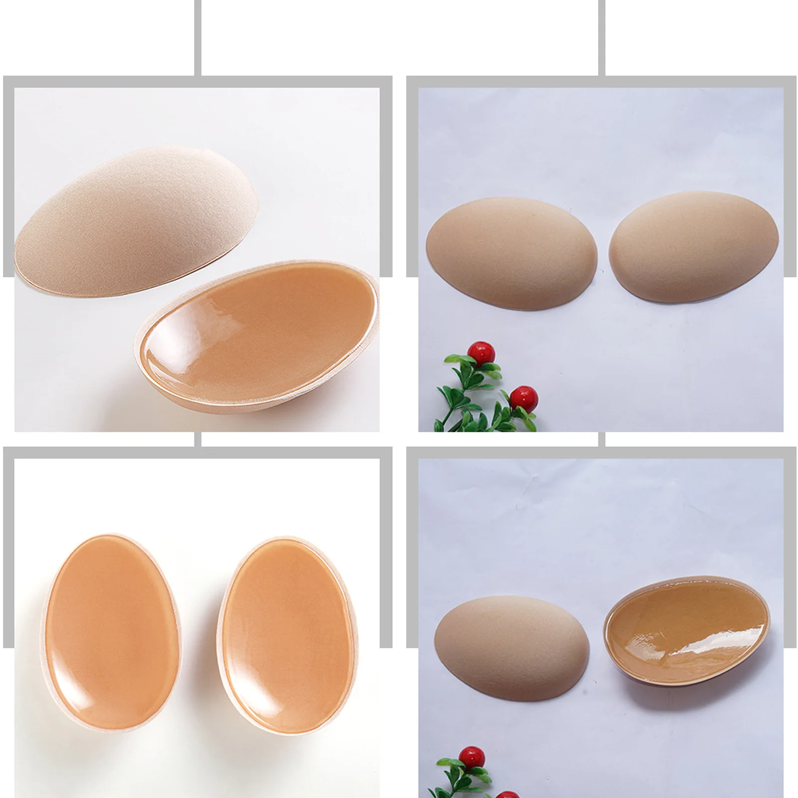 

1Pairs Invisible Chest Muscle Pads for Men Fake Muscle Padding Cushion Self-Adhesive Silicone Male Chest Support Outdoor Summer