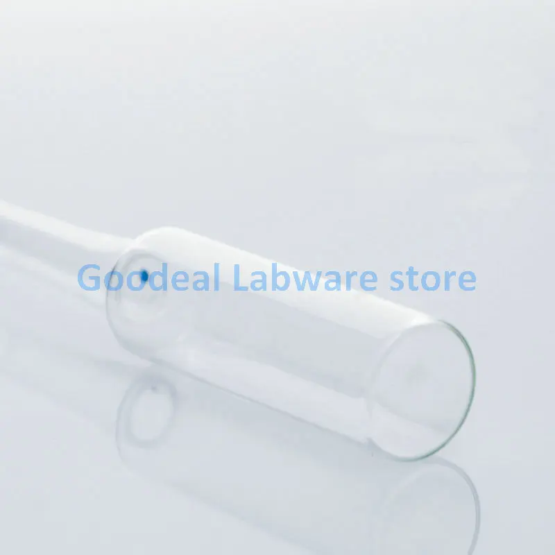 20/30/50/100pcs Lab Clear/Brown Glass Curved Neck 1/2/5/10/20ml Ampoule Bottle, Injection Bottle Used To Hold Liquid Medicine