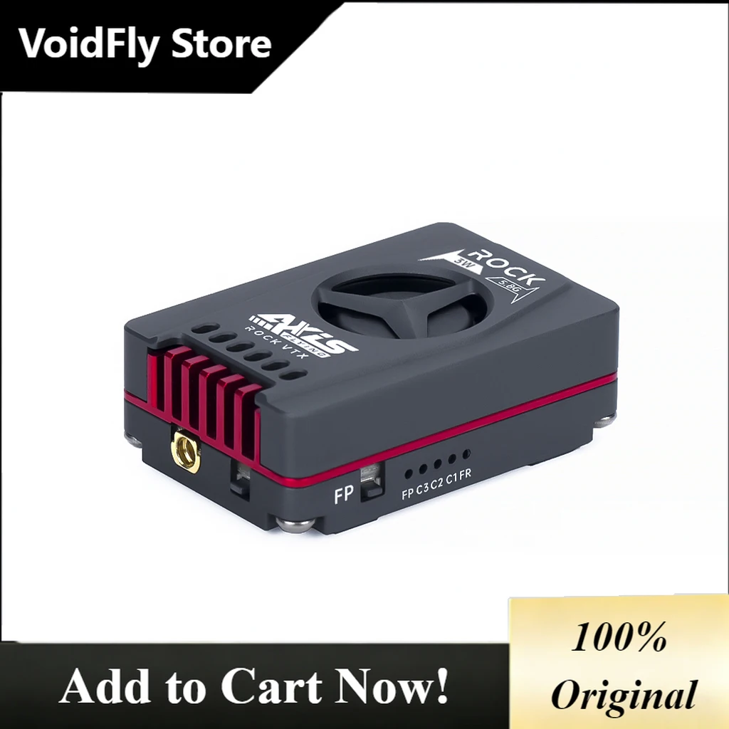 CarrySimpleAxisflying Rock VTX 5.8G 3W /TERK 5.8G 3W Analog VTX Video Transmitter For FPV RC Long Range Drone 5/7inch Image Tran