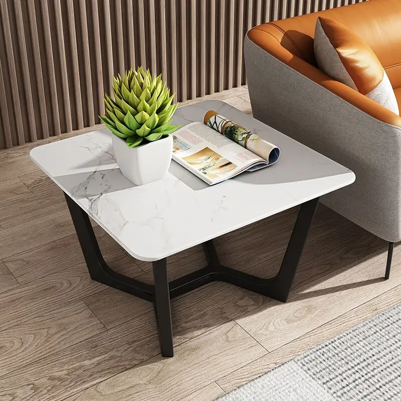 Square Coffee Table Nordic Heat Insulation Unique Cover Small Space Ornaments Table Cover Moveis Para Casa Home Decoration