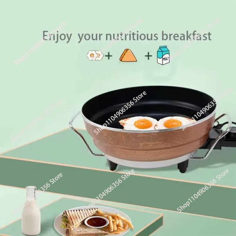 Knob Control Korean Multi‑Function Non‑Stick Electric Steamer Household Cooking Pot For Kitchen Food Cooking