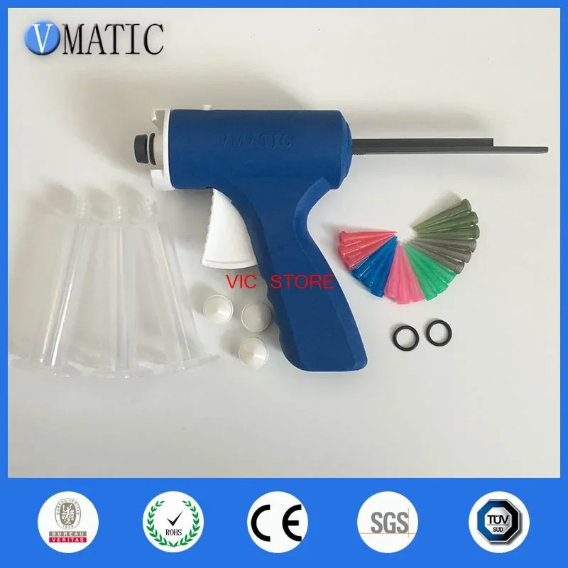 

Free Shipping 2024 Quality 10cc/ml Manual Syringe Gun Syringe Dispenser Glue Dispensing Gun