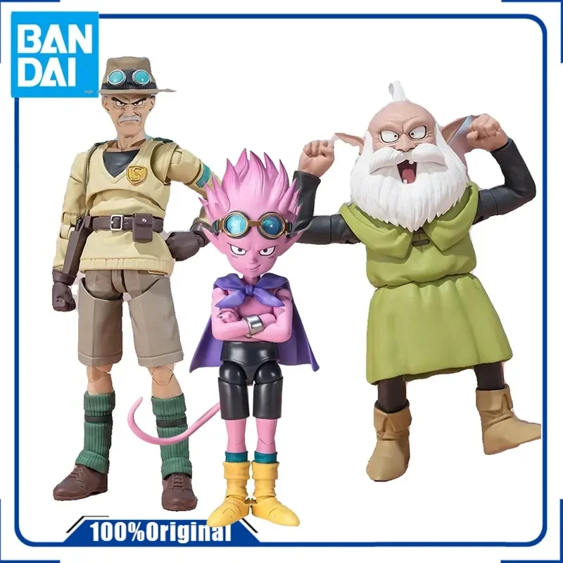 

Bandai Original Sh Figuarts Shf Sand Land Beelzebub Rao & Thief Action Figures Anime Model Toys Figura Collection Gifts