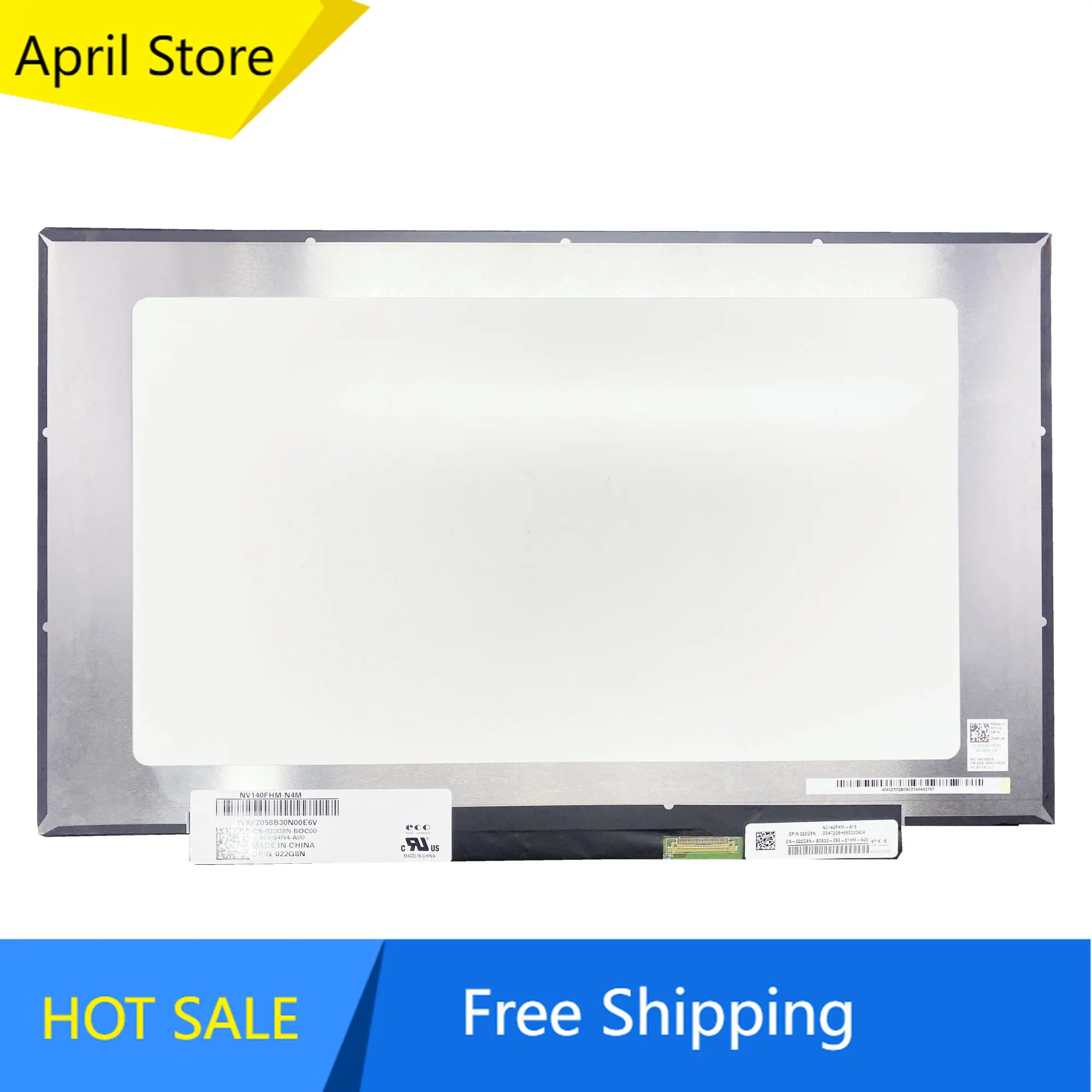 

NV140FHM-N4M NV140FHM N4M 14.0'' Laptop LCD LED Screen Panel Matrix 1920*1080 EDP 30 PIN