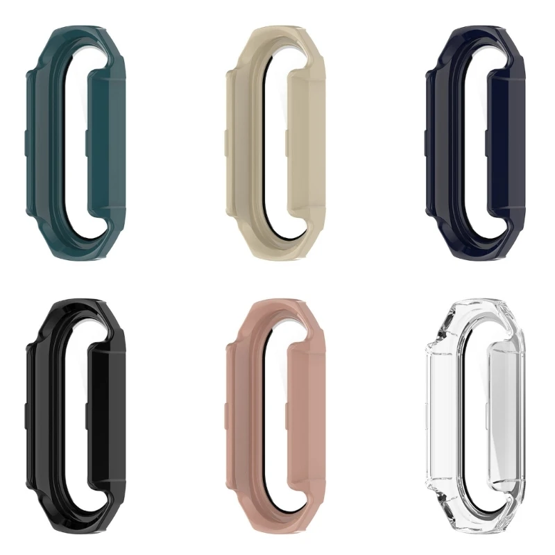 Screen Protector Case Cover for Xiaomi Mi Band 8 Protective Sleeve Scratchresist Shock Frame Full Edge Coverage Bumper Shell