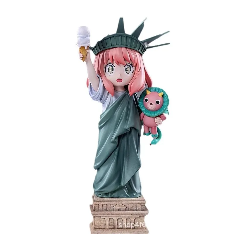 สินค้าอนิเมะญี่ปุ่น SPY×FAMILY ฟิกเกอร์แอคชั่นของอันยา ฟอร์เกอร์ ของสะสม ตกแต่งโต๊ะทำงาน ของขวัญวันเกิดสุดสร้างสรรค์สำหรับเพื่อน ของเล่น