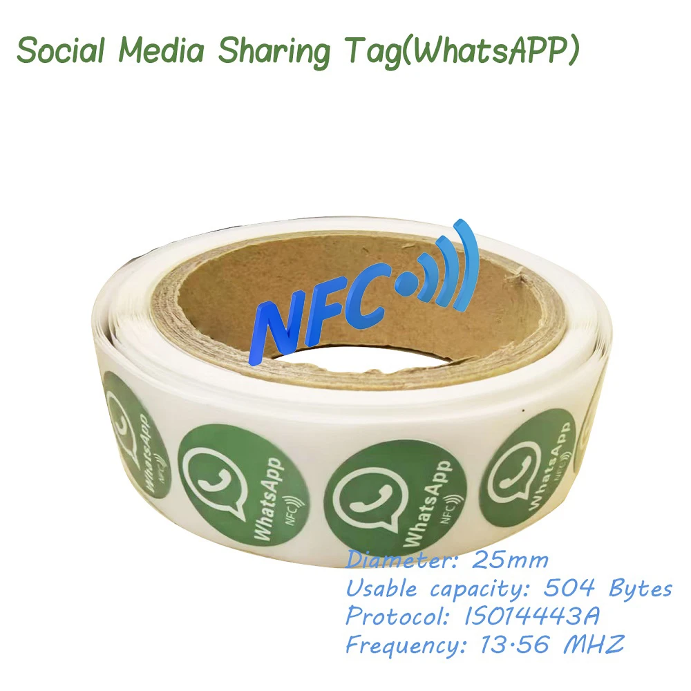 NFC Tap Cards Boost Your Business Social Media Sharing Card Reusable Review Tap Card Google WhatsApp Reviews Tap NFC Sticker Tag