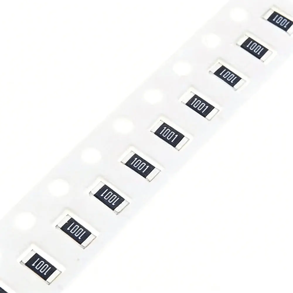 100Pcs 1% 1206 0R to 10M SMD Chip Fixed resistor 0 0.1 0.12 0.15 0.2 0.33 0.3 10 22 33 470 510 ohm 1K 3.3 4.7 10 100 1 2.2M 5.1M