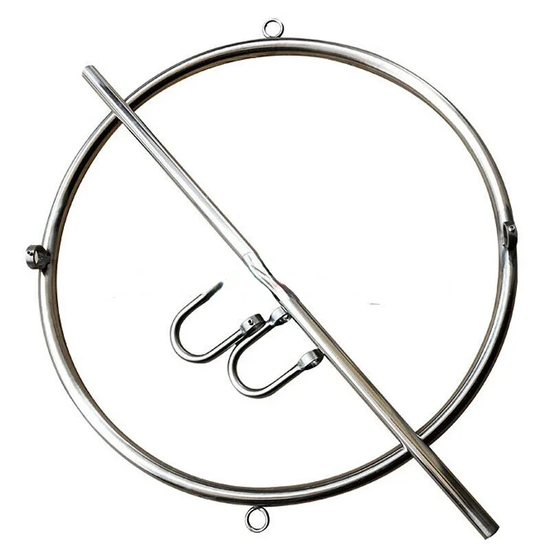 Manette in acciaio inossidabile piegano il dispositivo fisso Giocattoli sexy per uomo Gabbia Castita Uomo Giocattoli sexy per uomo