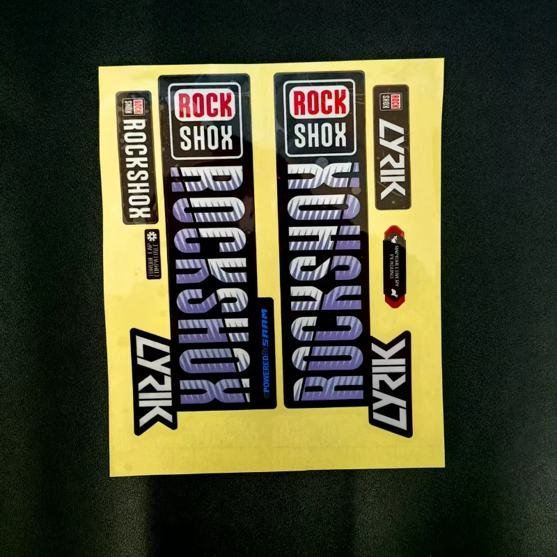

High Quality Tuning Bike Sticker LYRIK ROCK-SHOX Rockshox Fork Scratch Cover Protective