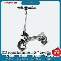 E-Scooter 800W Motor 48V 15AH Electric Skateboard with Automatic Cruise Control 10 Inch Tire and Turn Signal