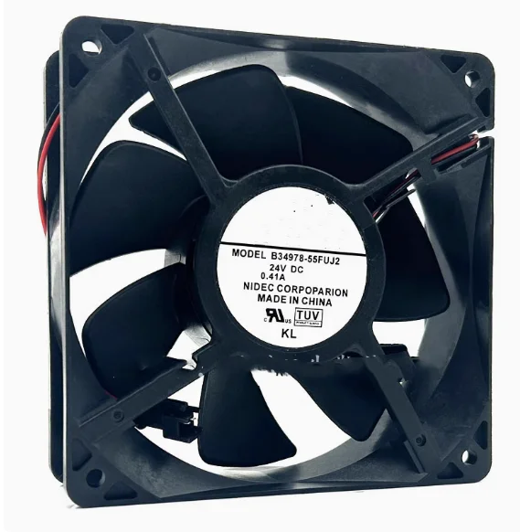 

New Original Fan Nidec BETA SL 12038 B34978-55FUJ2 DC24V