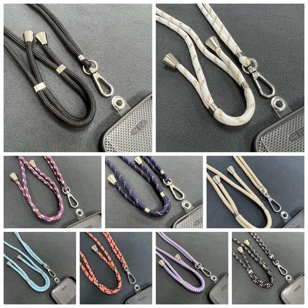 Adjustable Mobile Phone Straps Anti-lost Detachable Phone Neck Cord Colorful Long Crossbody Phone Lanyard Cell Phone Accessories