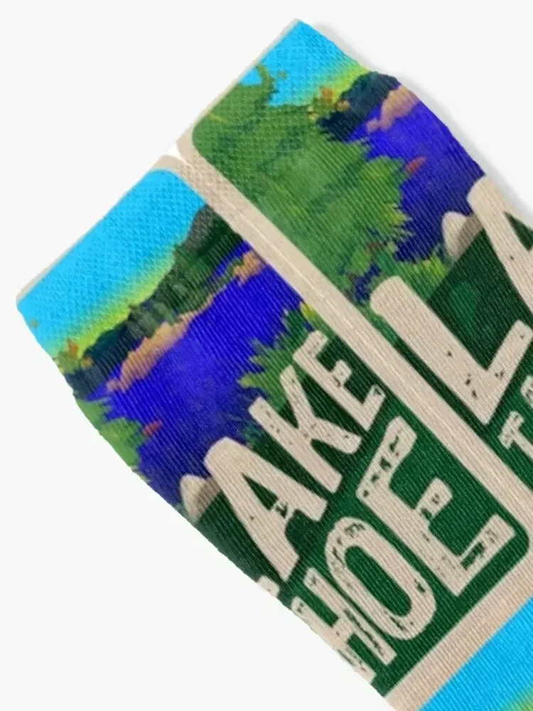 Lake Tahoe Socks football moving stockings gift Luxury Woman Socks Men's