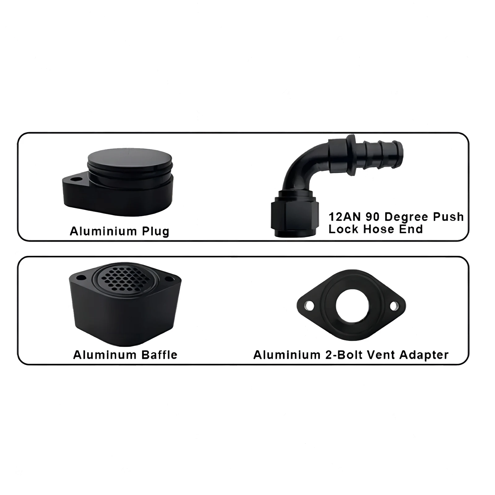Nuevo kit de ventilación del motor para FORD 2011-2020 6.7L Powerstroke CCV y PCV Reroute
