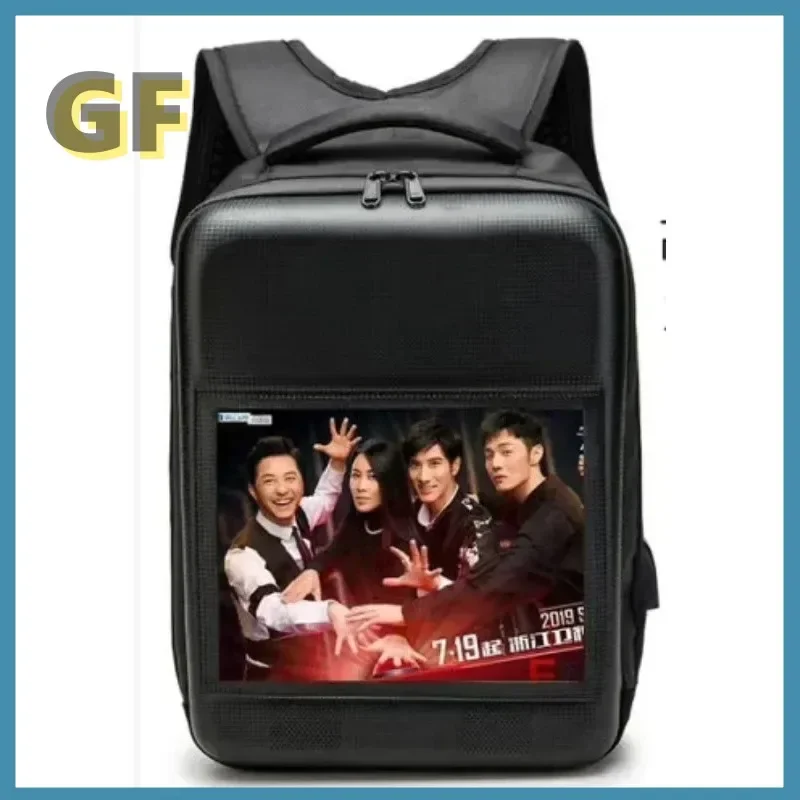 LCD advertising machine  backpack TV backpack advertising backpack  wall hanging