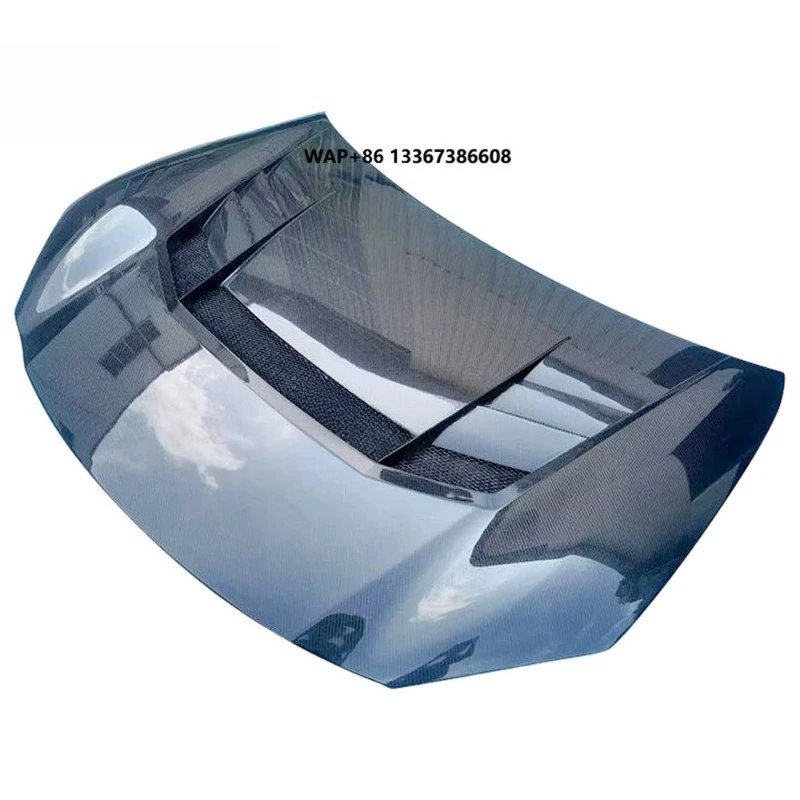 

Perforated Carbon Fiber Hood V-style Carbon Fiber Engine Cover for GR86/BRZ