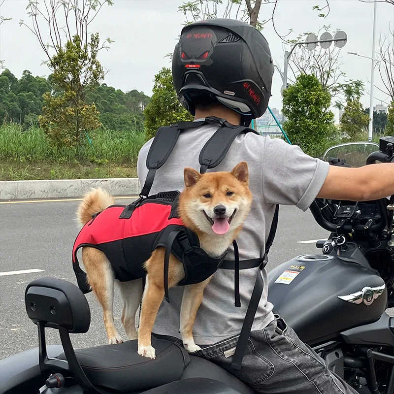 애완 동물 고양이 강아지 더블 숄더 수평 포옹 배낭, 야외 통기성 편리한 4 다리 운반 가방, 애완 동물 제품, 신제품