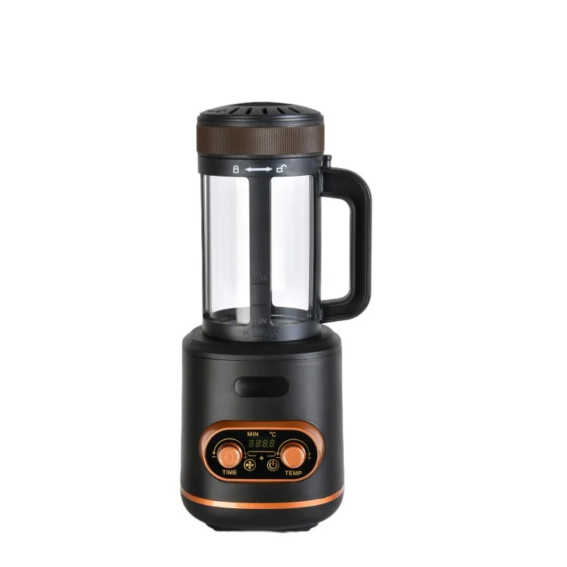 Automatic Adjustable Temperature Coffee Bean Roasting Machine for Home Use & Mini Cafe, Electric Coffee Roaster with Led Display