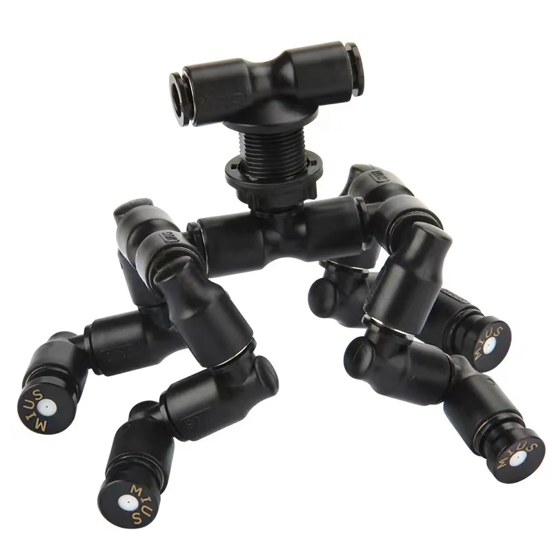 Reptielen Fogger Stille Pomp Misting Spray Systeem Kit Vernevelaar Voor Planten Kas Tuin Irrigatie Terrarium Spuitapparaat