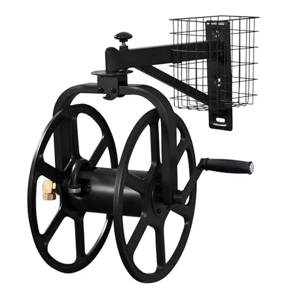 Navigator Multi-Directional Garden Hose Reel Holds 125FT 5/8