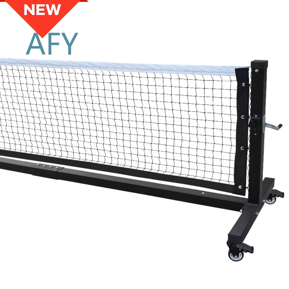 PN09 for Ball Net Heavy Duty with Wheels Low Cost Professional Sports Training Net for Soccer Basketball Volleyball Portable