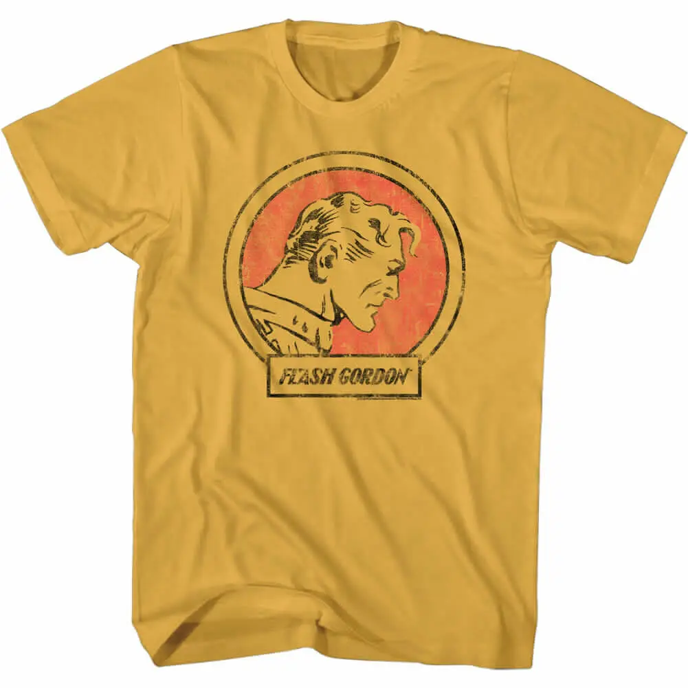 

Flash Gordon Classic 80's Movie Flash Side Portrait Men's T Shirt