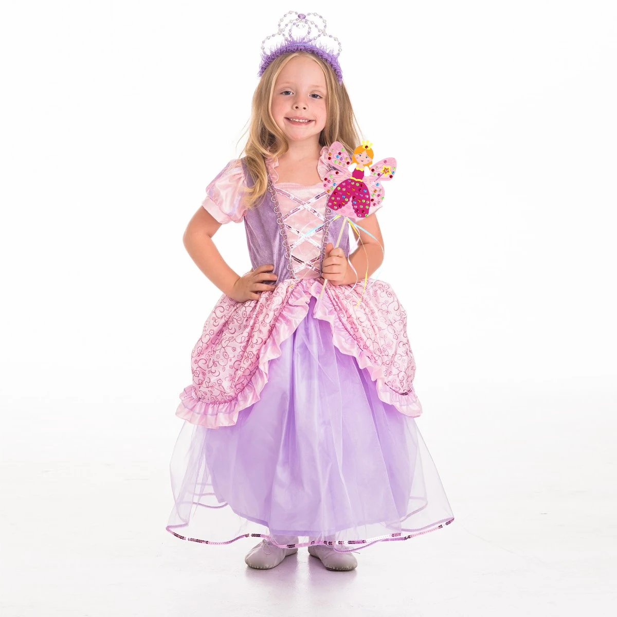 2Sets Gekleurde Diamanten Fairy Wand DIY Craft Kit Grappige Accessoires voor Kinderen Vroeg Leren Centrum Kleuterschool Educatief