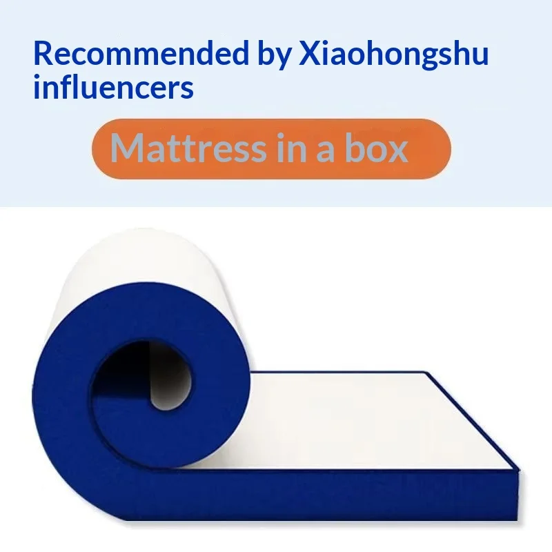 Spine Independent Pocket Spring Mattress 20cm 10years  VA096 *Cross-border Box Zero Compression Roll Mattress Home Furniture