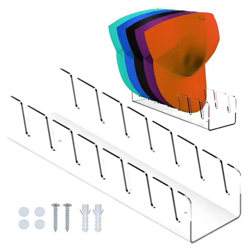 

Подставка для шляп, бейсболок, нет установки, акриловые вешалки для шляп, органайзер, держатель для шляп, органайзер для хранения, магазины, декоративные держатели