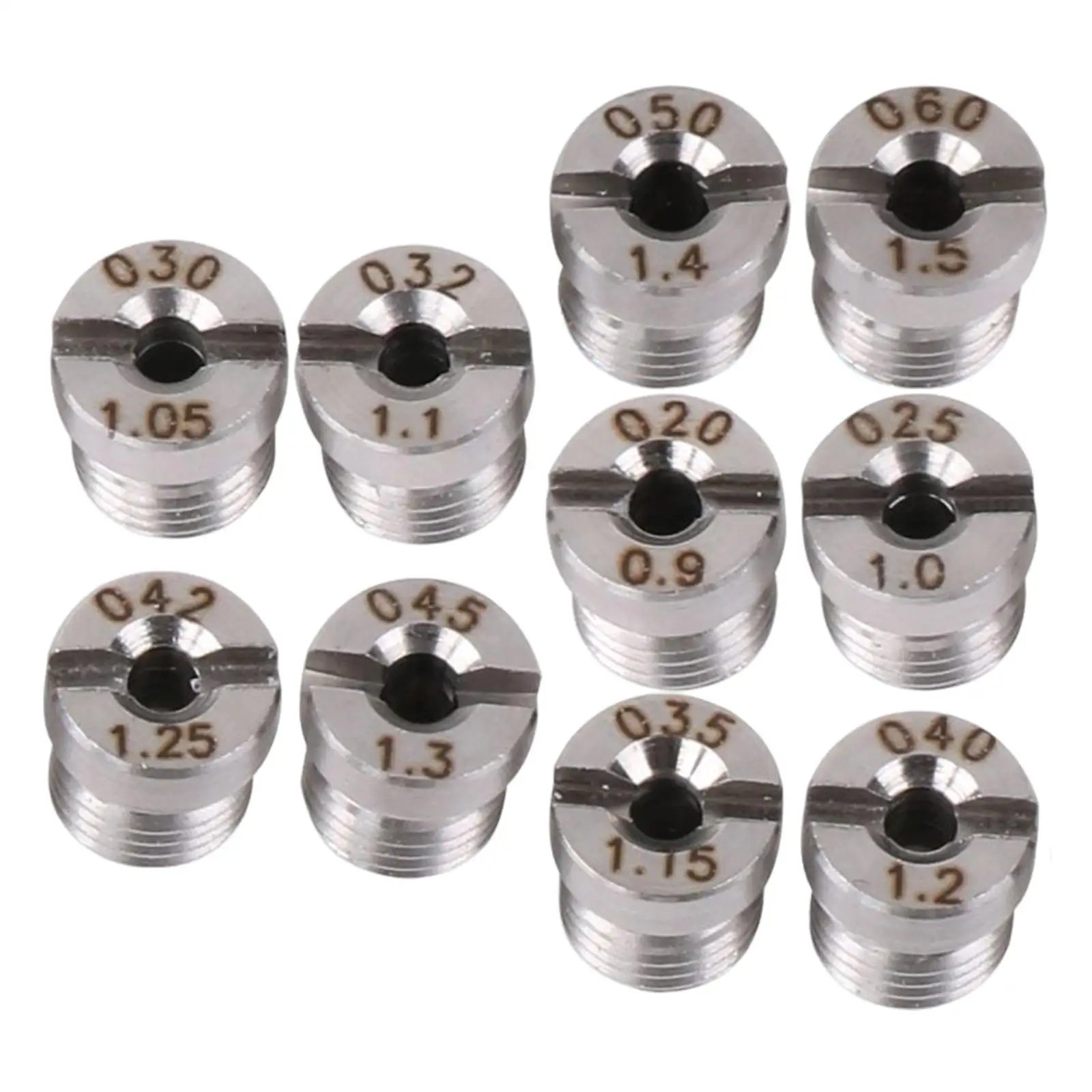 10 Pieces Pressure Washer Spray Fan Nozzle High Pressure Foam Bottle Nozzle Surface Cleaner Nozzle for Car Cleaning Quenching