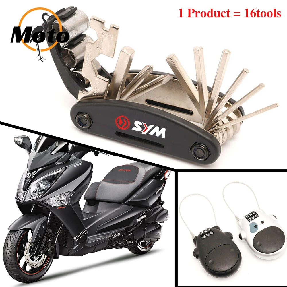 

For SYM Maxsym 400 600 TL500 CRUISYM 125 180 300 Jet 14 125 GTS 250i 300i Motorcycle Tool Repair Screwdriver Set Helmet lock