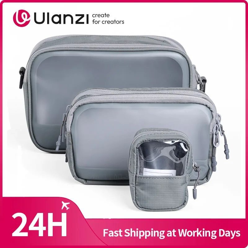 Image of ​ Ulanzi BP15 SeeClear Tech Pouch (L/M/Mini) für Kamera, Smartphone, Mini-Stativ, Selfie-Fülllicht, tragbar für Outdoor-Aktivitäten