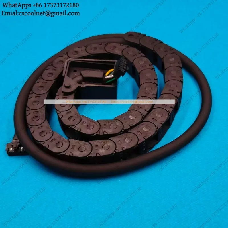 3D Printer Drag Chain Kit with Nozzle Connection Cable 1.25 Meters Accessories Replacement Parts