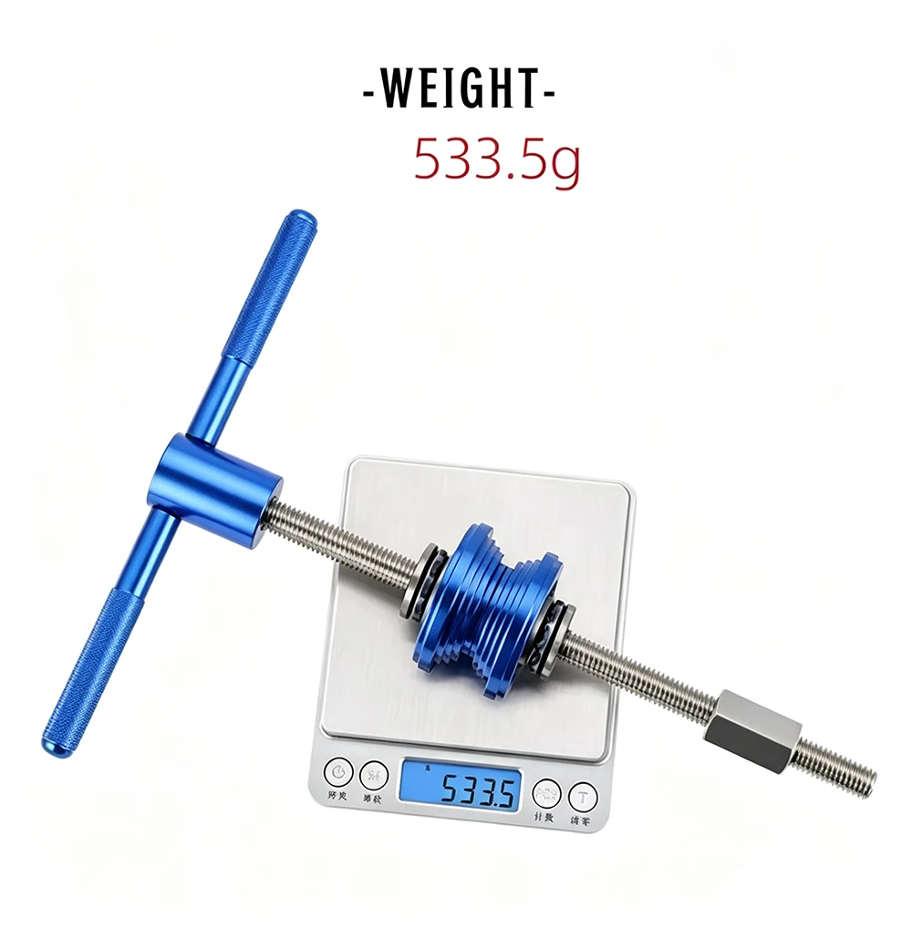 Toopre Fahrrad Headset Press Fit installieren und entfernen Werkzeug halb integrierte Lenkgetriebe Gabel Krone Distanz scheibe Unter leg scheibe Installateur Treiber – Detail 13