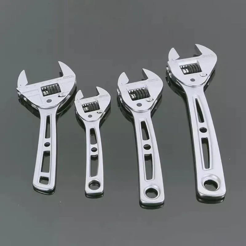 Multi-function Adjustable Wrench Water Heating Installation Automatic Return Short Handle Wrench Portable Hand Tool Accessories