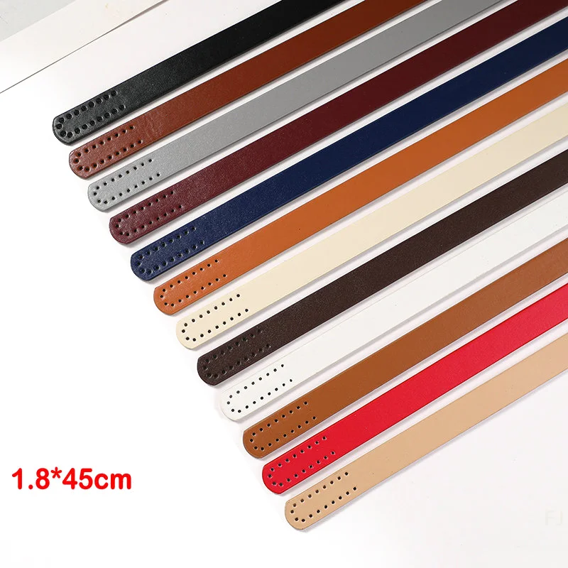 

[YU]1.8x45 Hand-sewn PU Leather Handle Bag With All-in-one Replacement Bag With 8 Color DIY Handmade Accessories