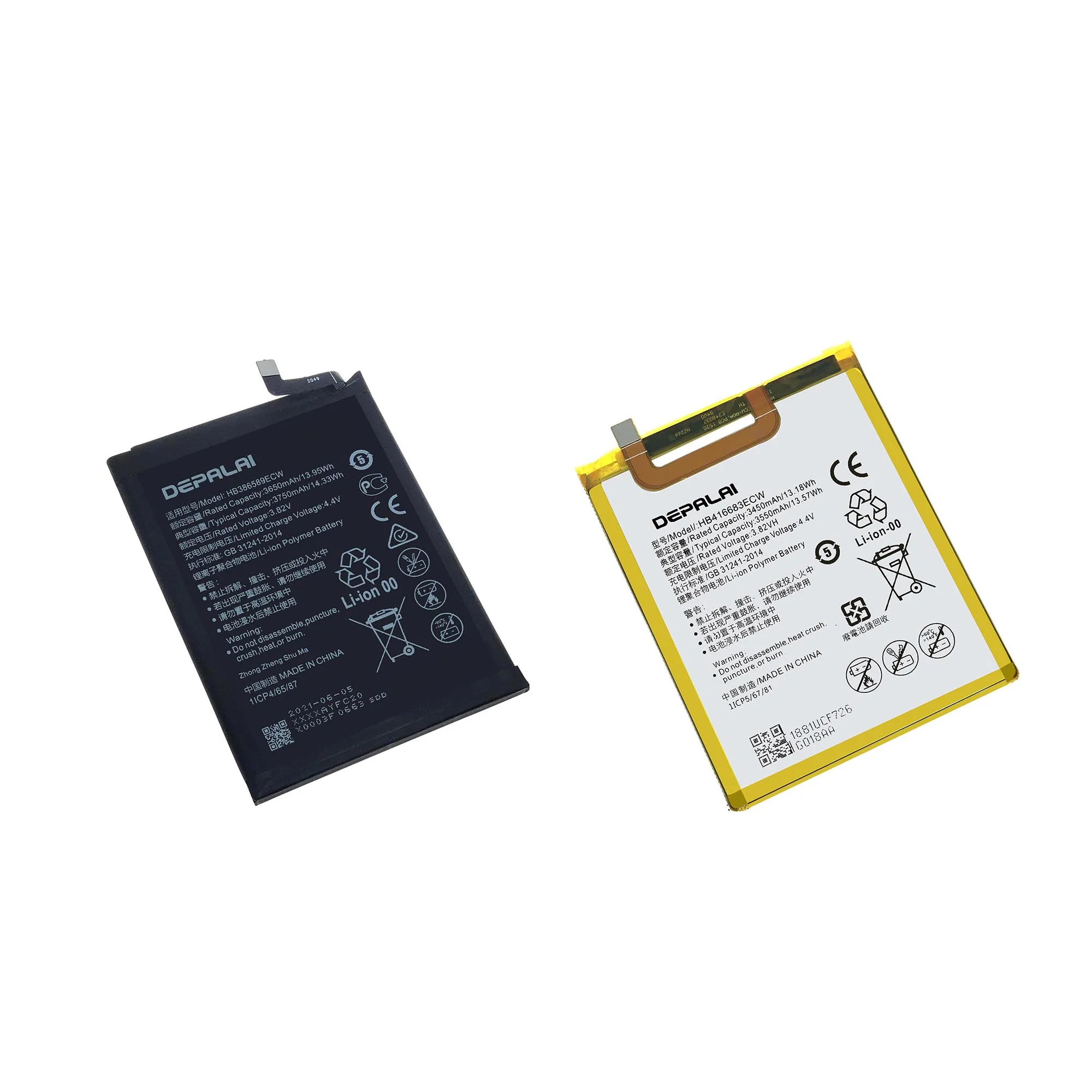 HB386589ECW HB3872A5ECW Battery For HuaWei 10Plus Honor8X Nova5T View10Lite Note8 MateS Nexus6 HB436178EBW HB416683ECW Batteries