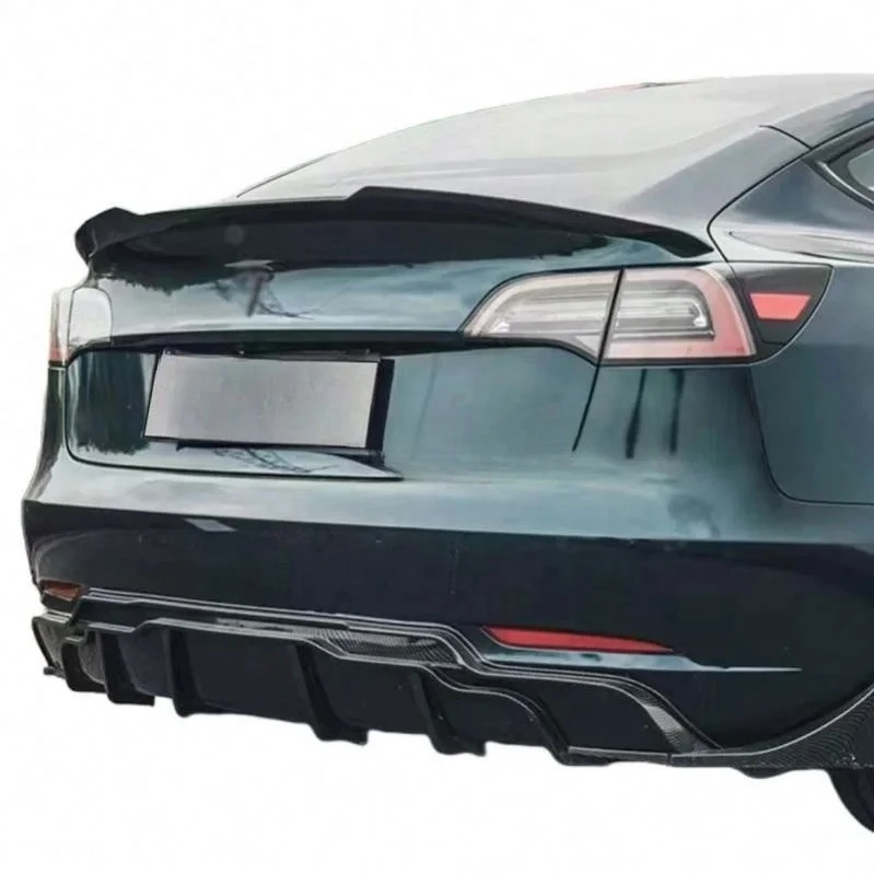 

Modified Body Kits Factory ABS gloss black Car Bodykit AERO Body Kit For Tesla Model 3 Model3 2017 2018 2019 2020 2021 2022